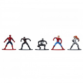 Marvel Spider-Man Multipack Nano Metal Figurer Marvel Spider-Man Multipack Nano Metal Figurer