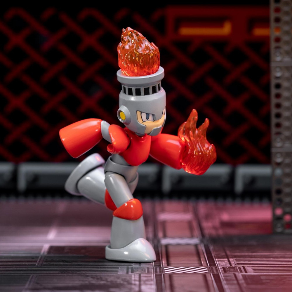 Jada Toys - Mega Man Fire Man Figur 4,5