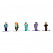 Jada Toys - Minecraft Multipack Nano Metal Figurer Jada Toys - Minecraft Multipack Nano Metal Figurer
