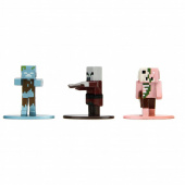 Jada Toys - Minecraft Multipack Nano Metal Figurer Jada Toys - Minecraft Multipack Nano Metal Figurer