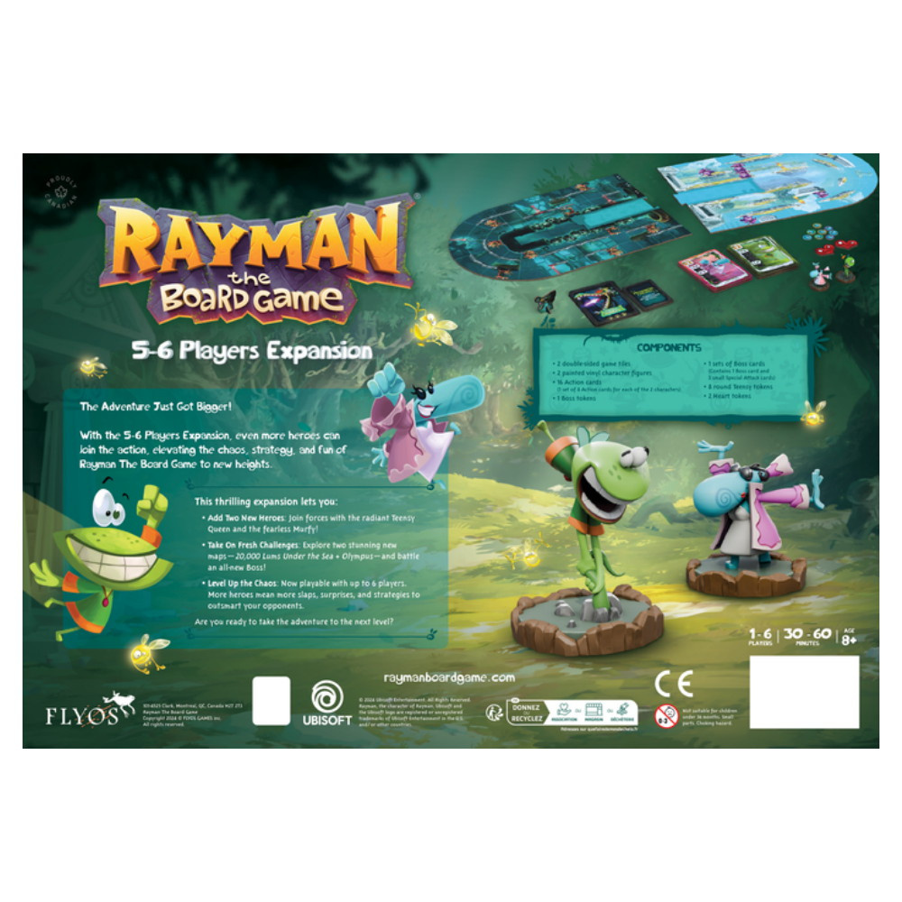 Rayman: The Board Game - 5-6 Player Expansion