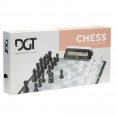 DGT Chess Box with Clock - Grey DGT Chess Box with Clock - Grey
