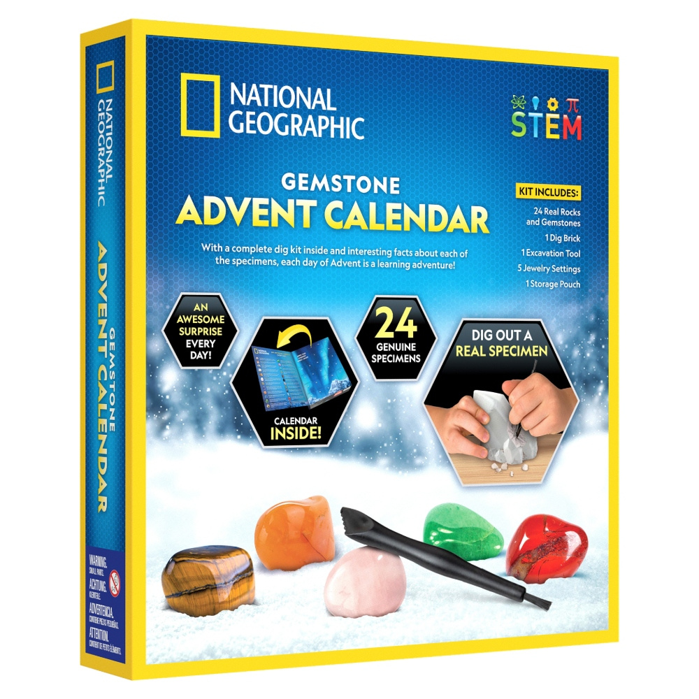 National Geographic Gemstones Advent Calender 2026