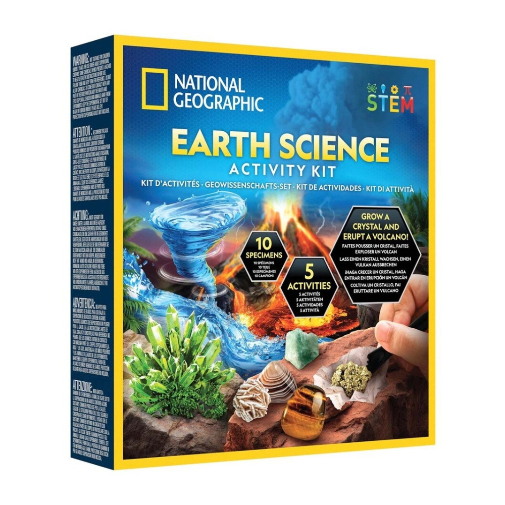 National Geographic Videnskabssæt Jordvidenskab