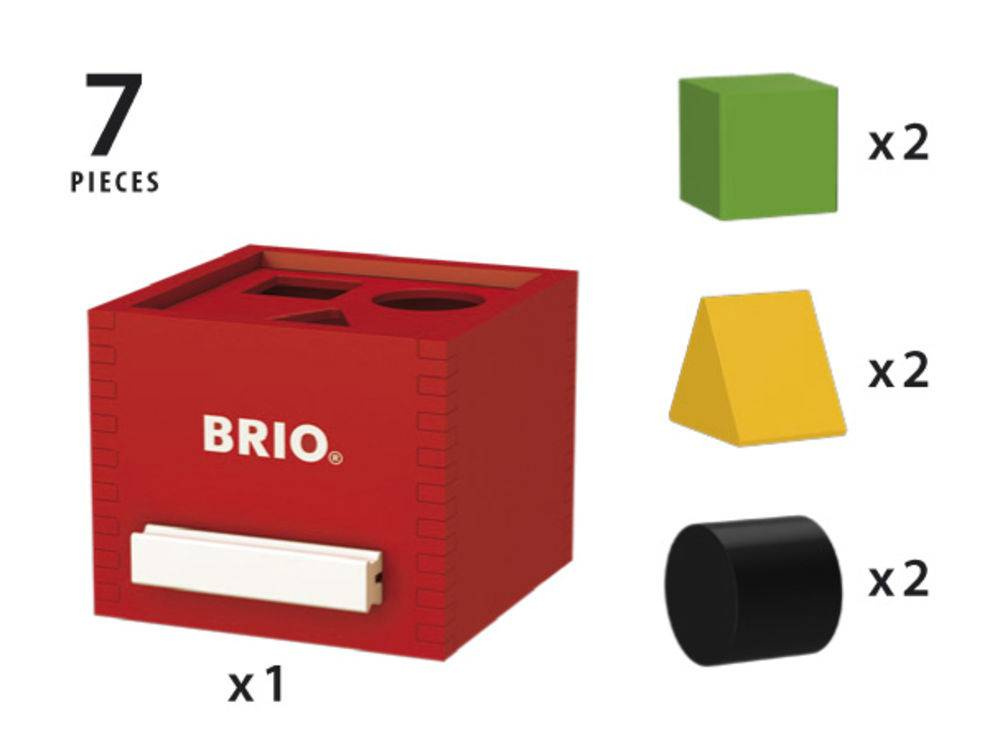 Brio - Putteboks rød