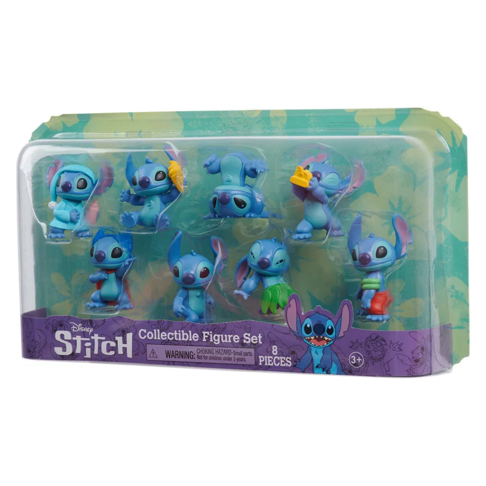 Disney Stitch Figursæt 8 Pakke