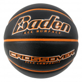 Baden Crossover Basketball Black/Orange sz 7 Baden Crossover Basketball Black/Orange sz 7