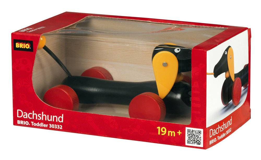 Brio - Dachsie hund Pull along