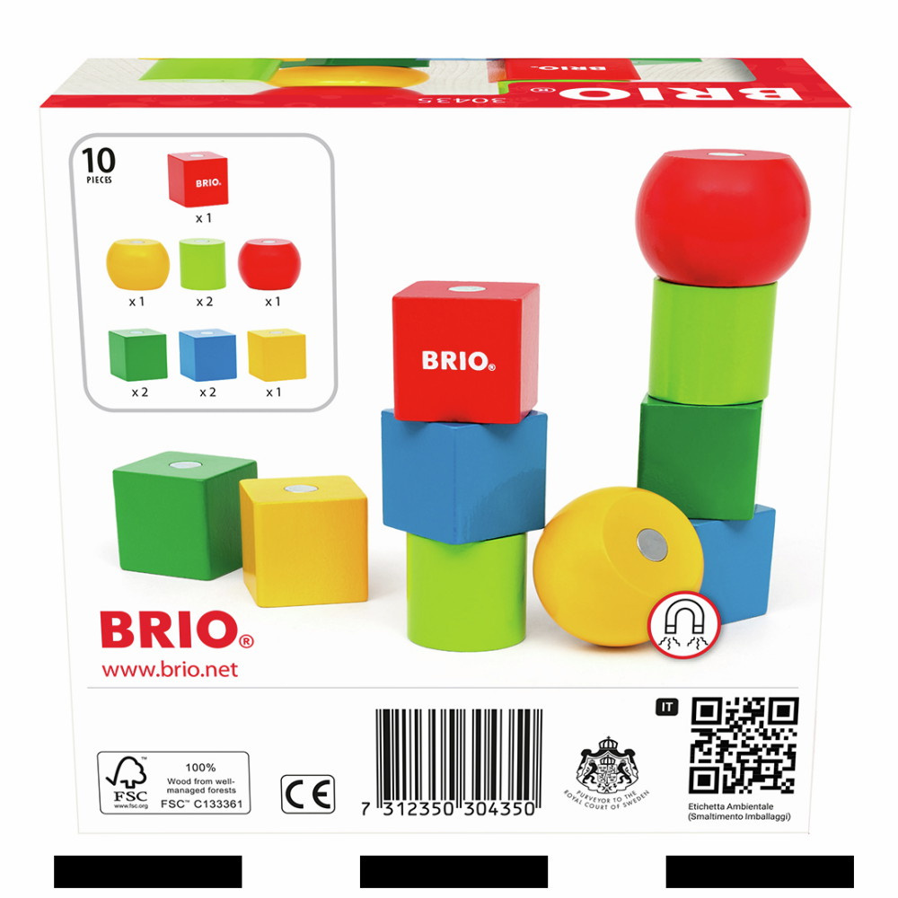 Magnetic Wooden Blocks