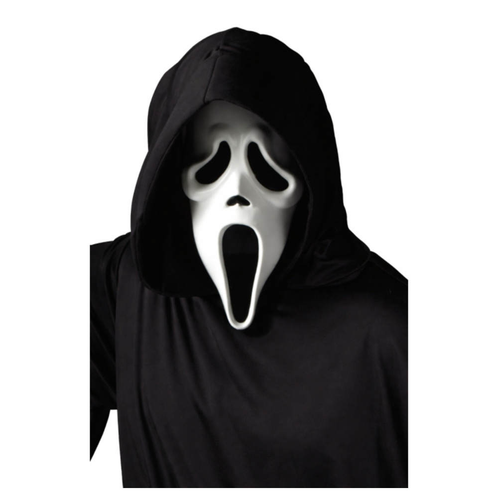 Ghost Face Mask med Huva