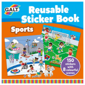 Genanvendelig klistermærkebog - Sport Genanvendelig klistermærkebog - Sport