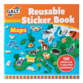 Genanvendelig klistermærkebog - Kort Genanvendelig klistermærkebog - Kort