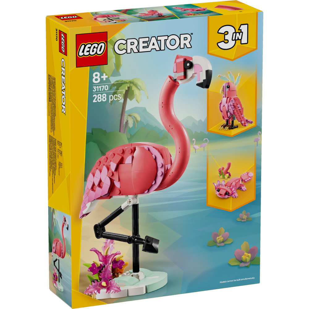 LEGO Creator - Vilde dyr: Pink flamingo