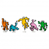 LEGO Art - Keith Haring Dansende figurer LEGO Art - Keith Haring Dansende figurer