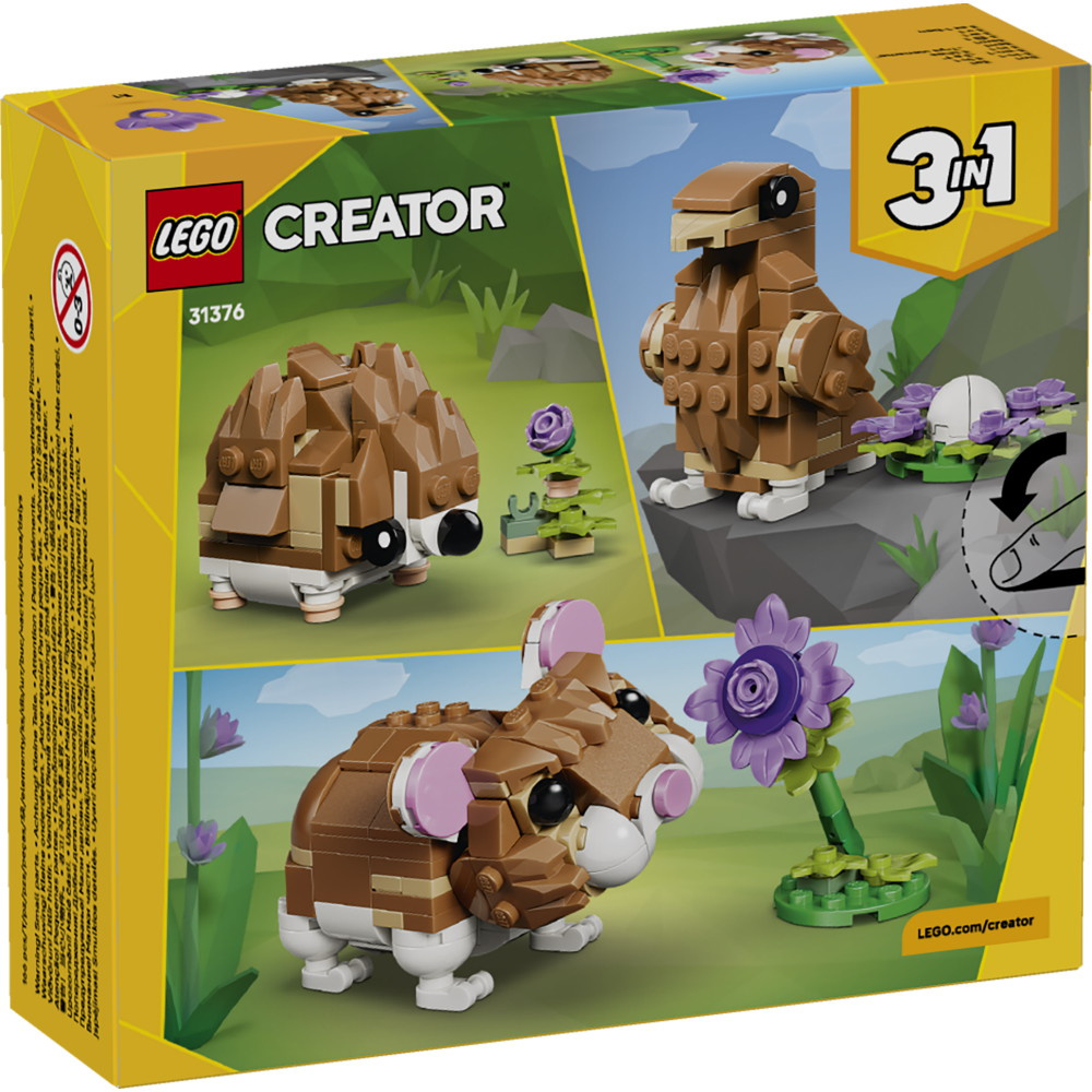 LEGO Creator - Sød Hamster Med Blomst
