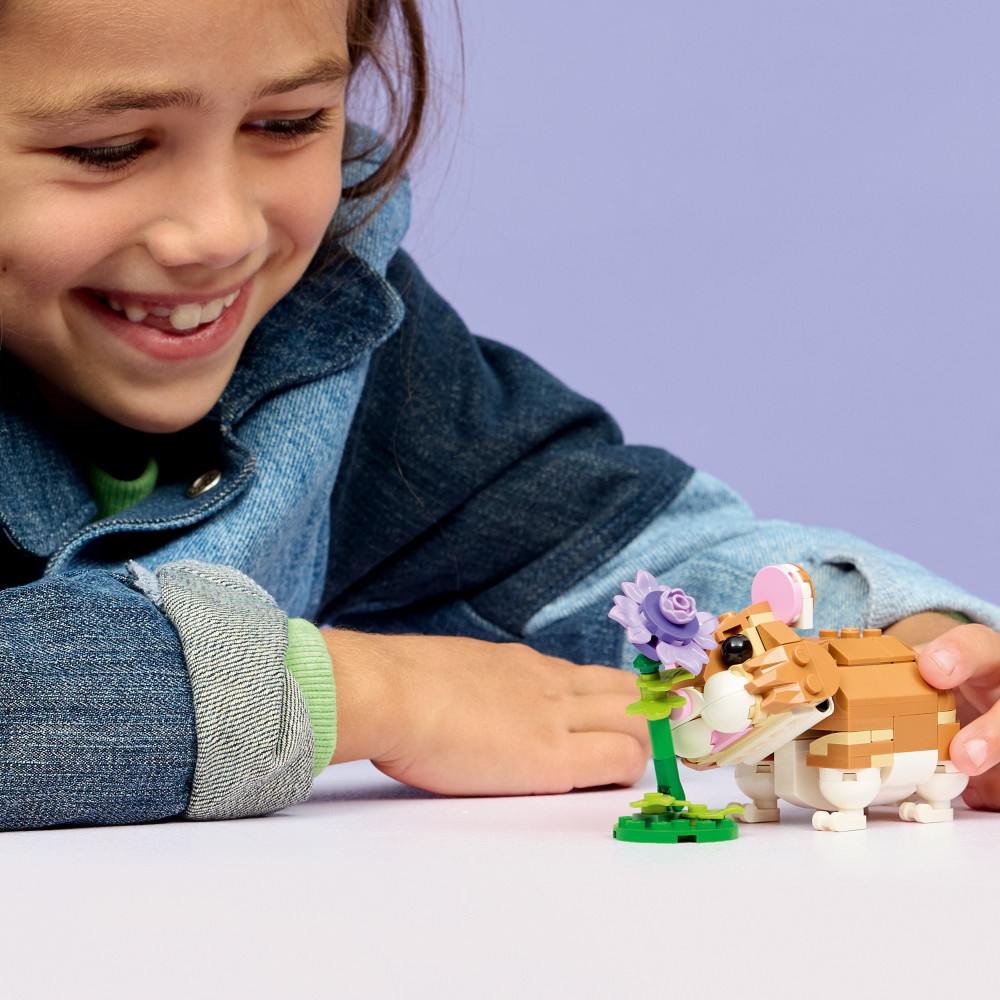 LEGO Creator - Sød Hamster Med Blomst