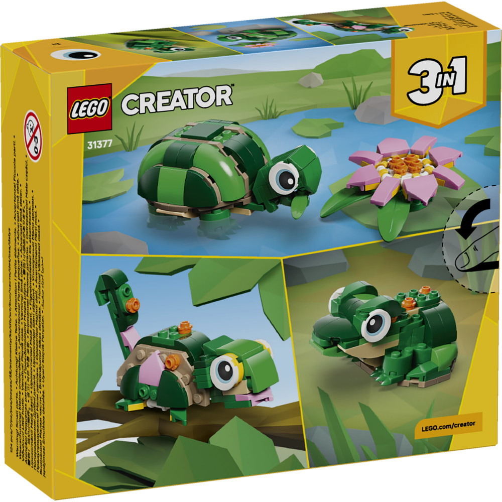 LEGO Creator - Skildpadde Med Åkandeblomst