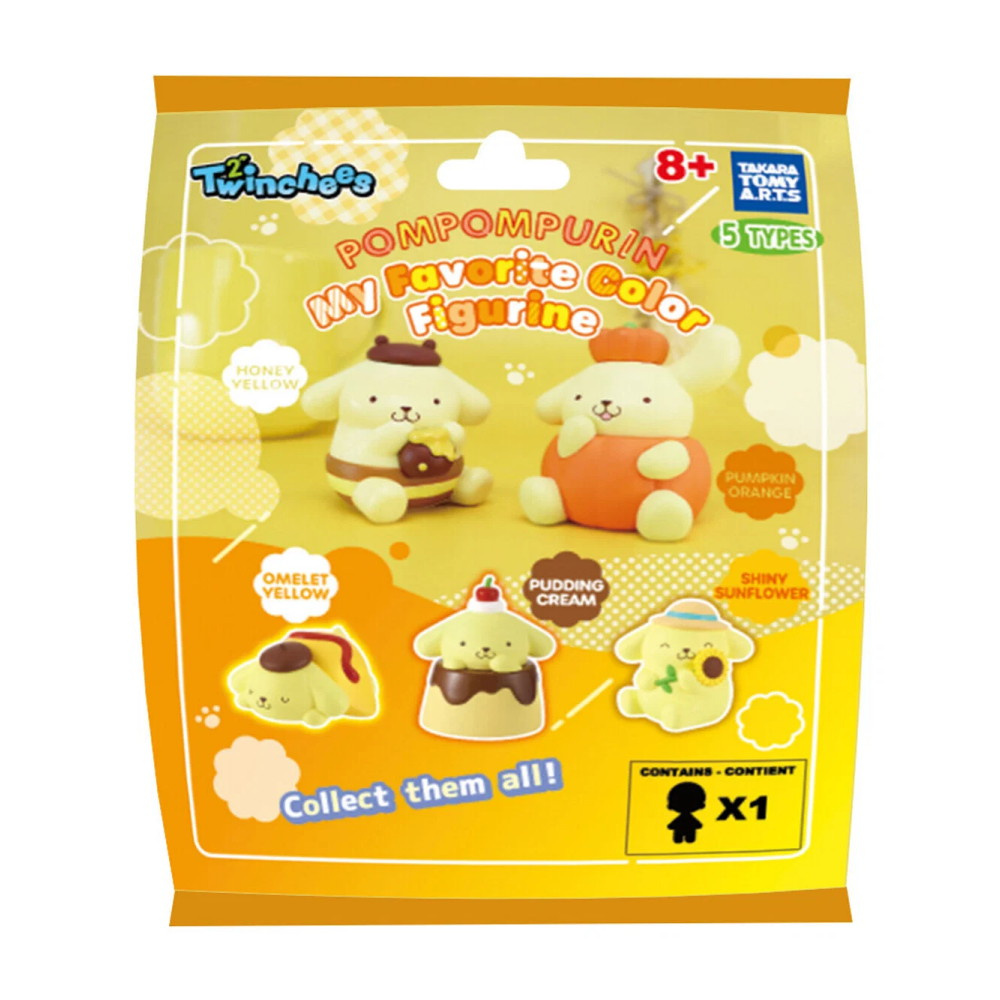 Twinchees Pompompurin My Favorite Color Blindbag