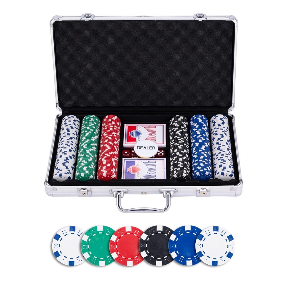 Pokerset Silver Basic 300