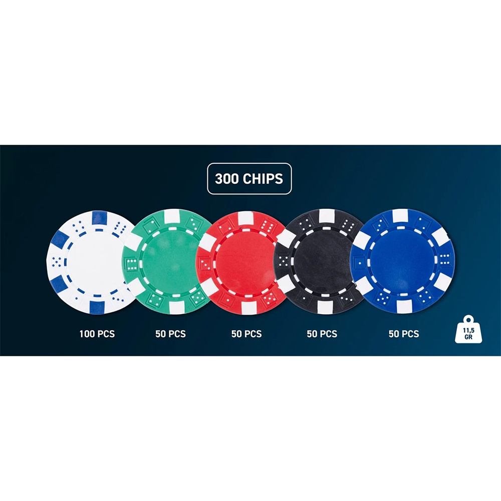 Pokerset Silver Basic 300