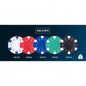 Pokerset Silver Basic 500 Pokerset Silver Basic 500