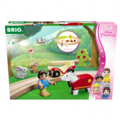 Brio - Disney Princess Snehvide Togsæt med dyr