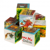 Mor Mu - kube puslespil 9 brikker Mor Mu - kube puslespil 9 brikker