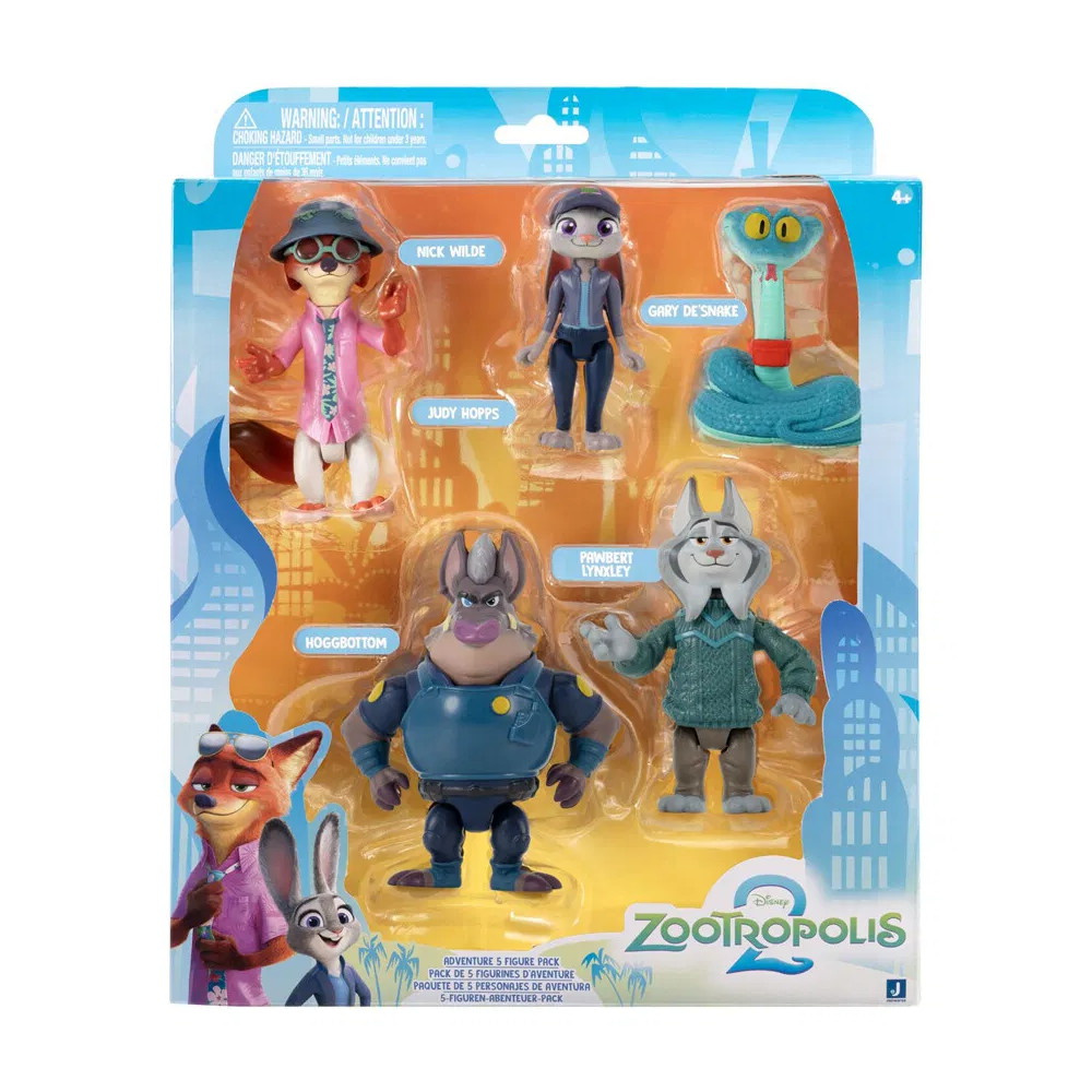 Zootropolis 2 Adventure 5 Pack