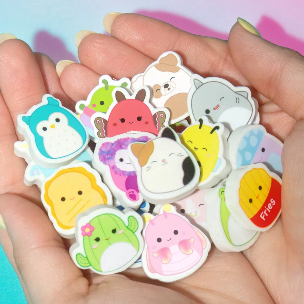 Squishmallows Mini Viskelæder Sæt 25 Dele