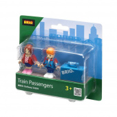 Brio - Togpassagerer m/kuffert