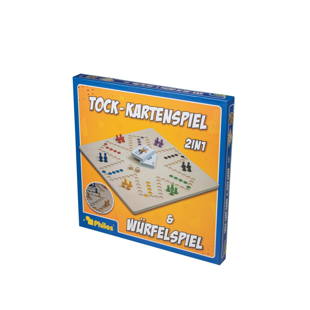 Tock and dicegame 2 in 1