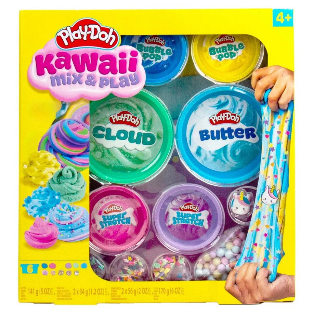 Play-Doh Kawaii Mix & Play 6 pack