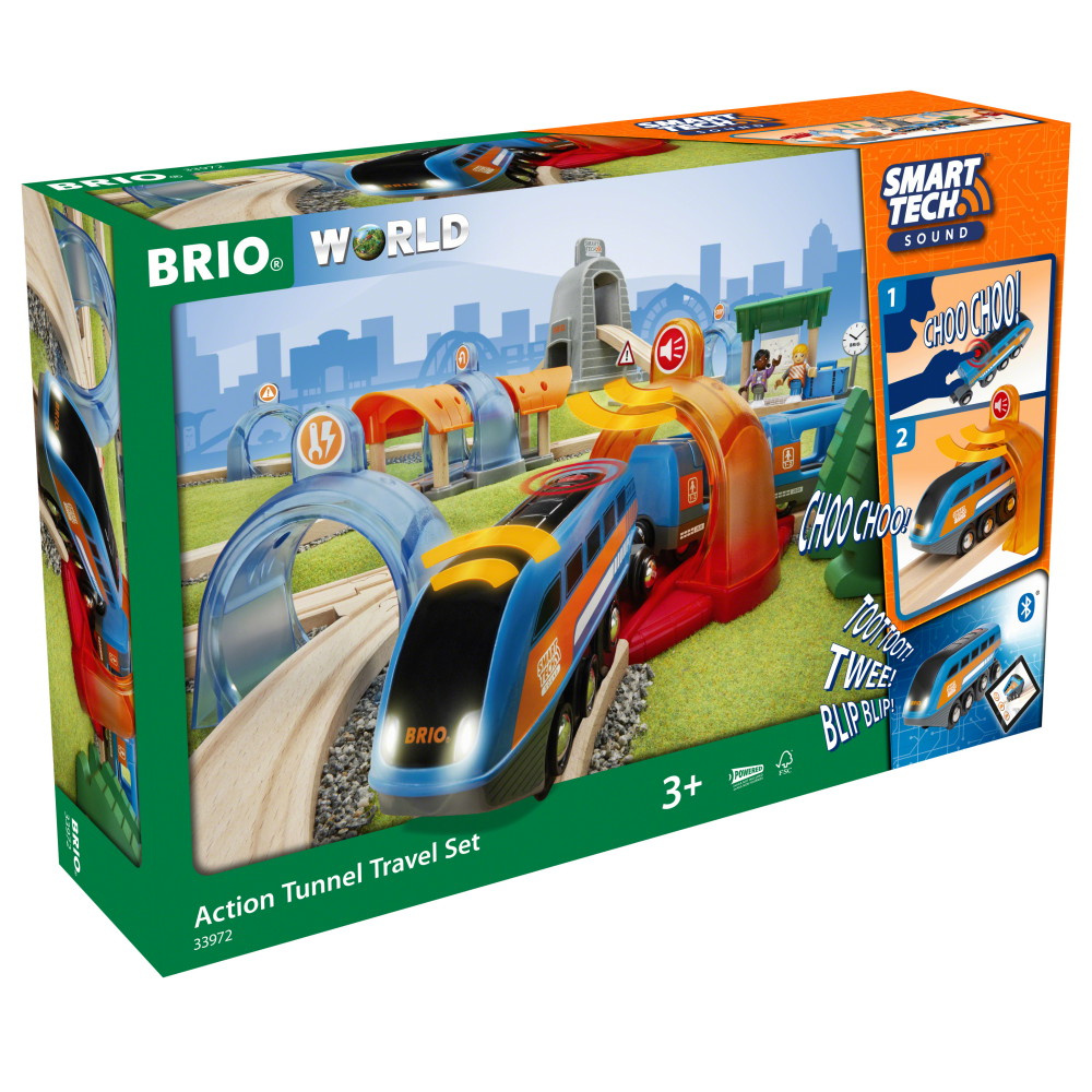 Brio Togbane - Smart Tech Sound Action Tunnel Travel set
