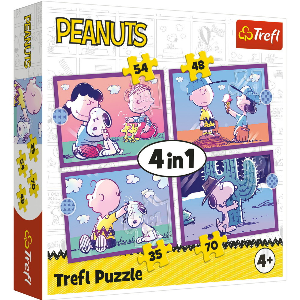 Trefl Puzzle Snobben 4 In 1 