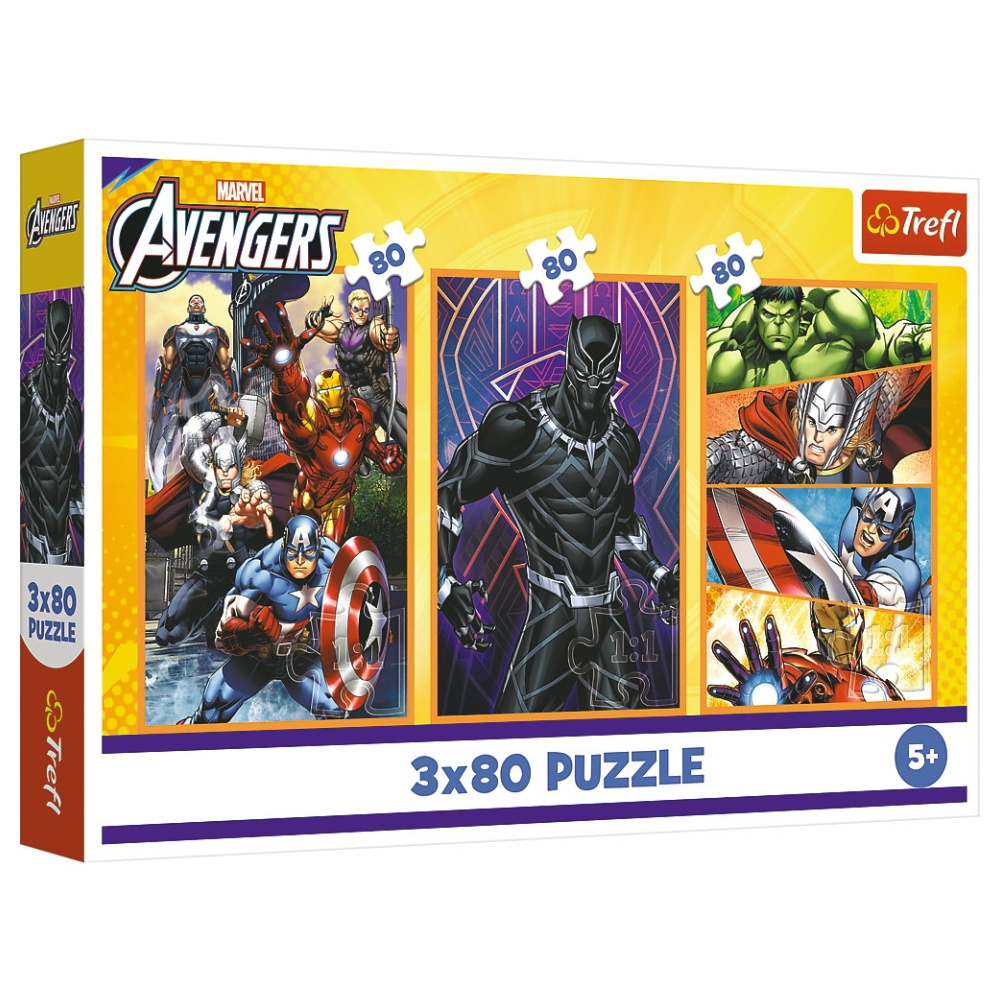 Trefl Puslespil: Marvel Avengers 100 Brikker