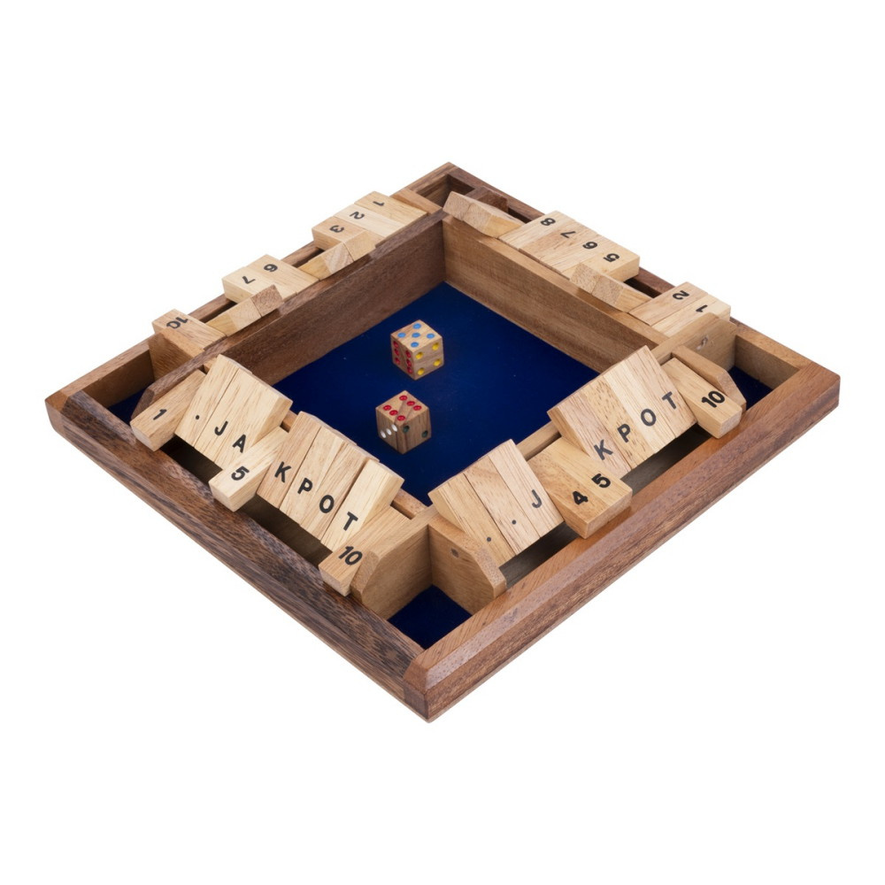 Shut The Box 10, 4 Spiller