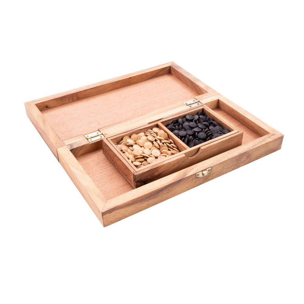 Go spilsæt med træstykker