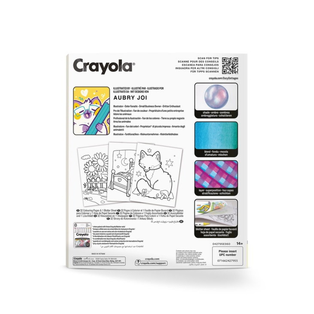 Crayola Malebog Cozy Cottage