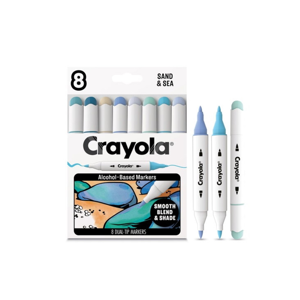 Crayola Tuschpenne Sand & Sea 8 stk