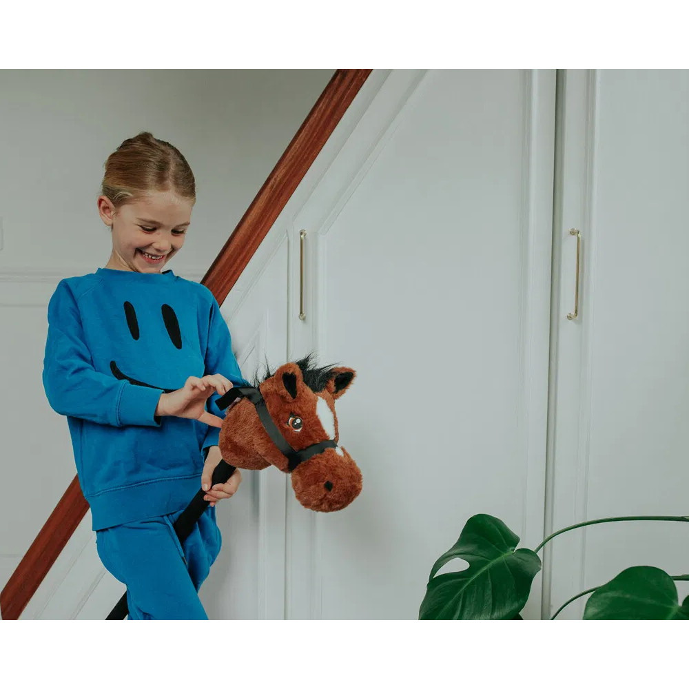 KREA Gyngehest Brun 75 cm