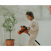 KREA Gyngehest Brun 75 cm KREA Gyngehest Brun 75 cm