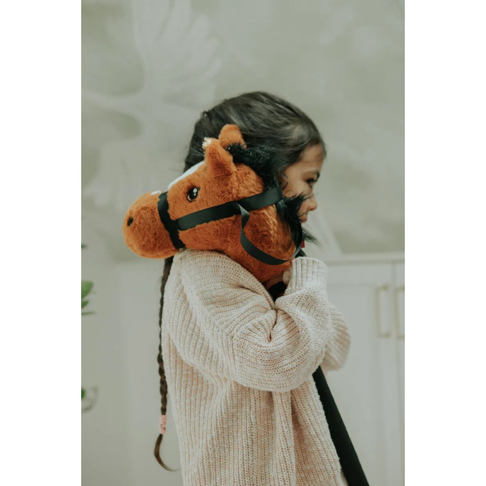 KREA Gyngehest Brun 75 cm