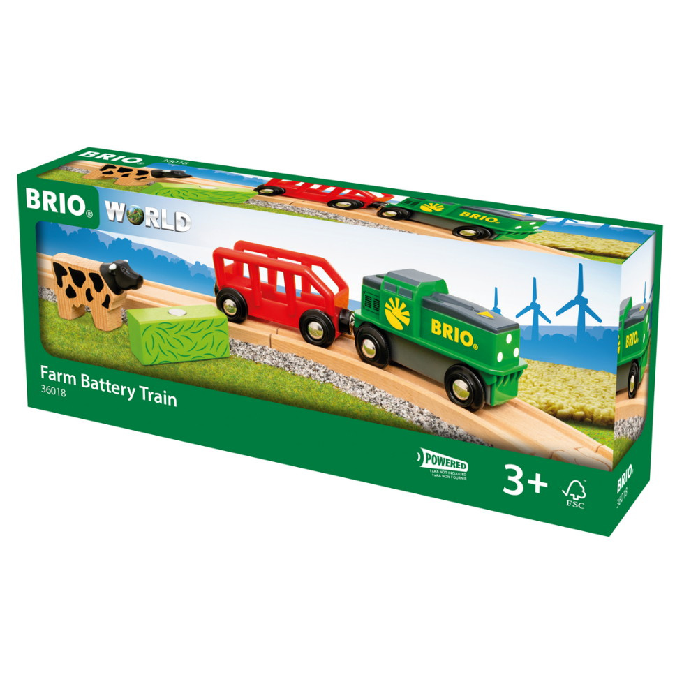 Brio - Batteridrevet gårdtog