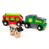 Brio - Batteridrevet gårdtog Brio - Batteridrevet gårdtog