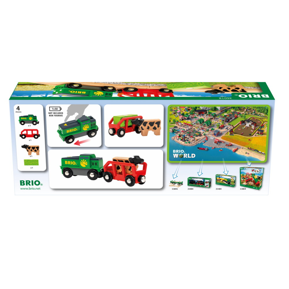 Brio - Batteridrevet gårdtog