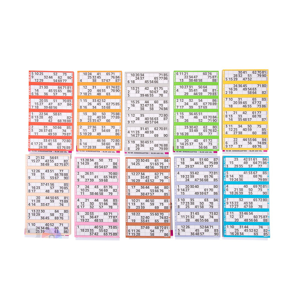 Longfield Games lotto sedel 600 stk