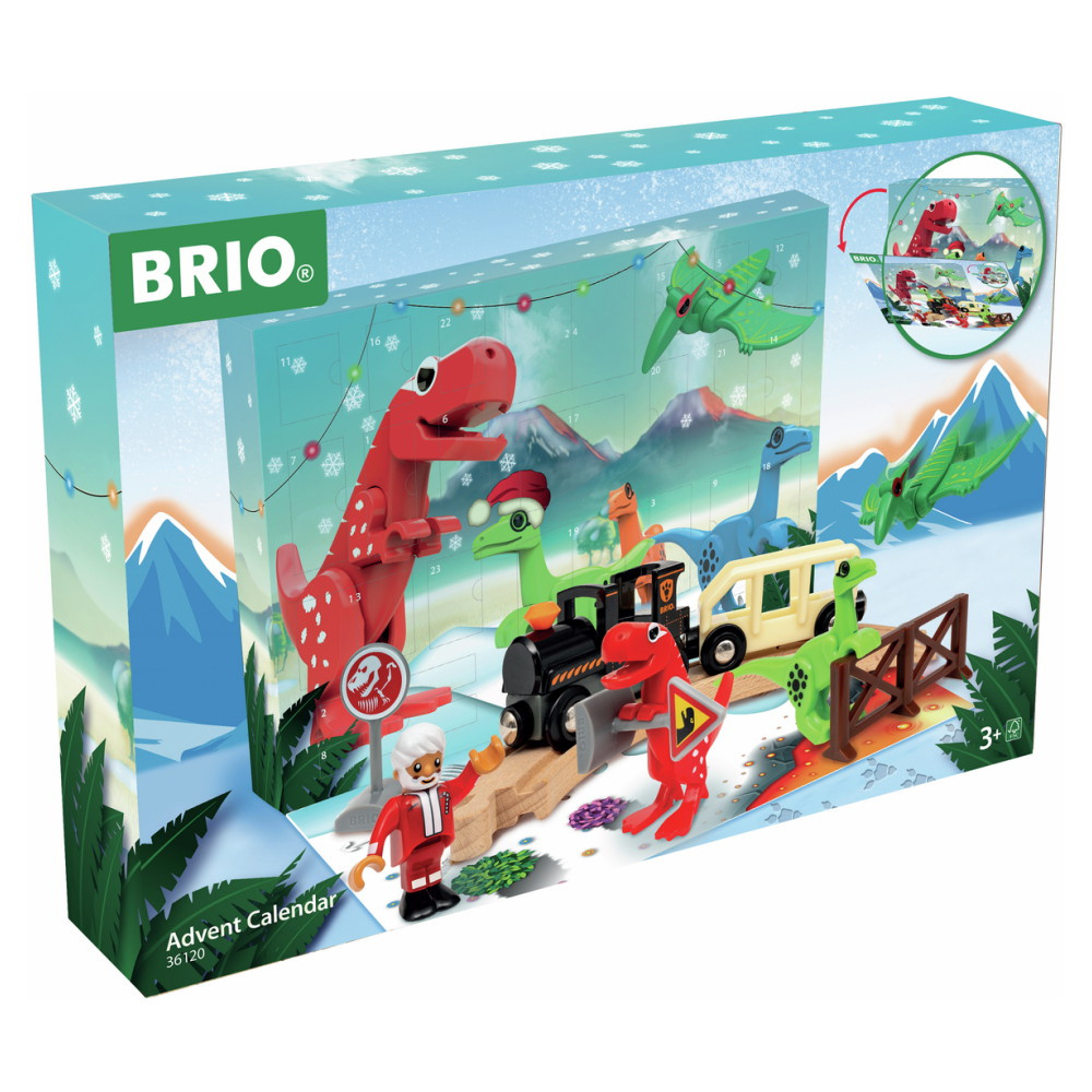 Brio Adventskalender - Tog og dinosaurer