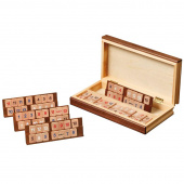 Rummy Wood Cassette Walnut Rummy Wood Cassette Walnut