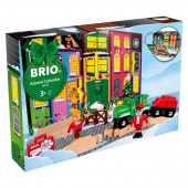 Brio Adventskalender - Tomtens tog til Nordpolen Brio Adventskalender - Tomtens tog til Nordpolen