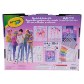 K-pop Demon Hunters Crayola Skitse og farvelægningskit K-pop Demon Hunters Crayola Skitse og farvelægningskit